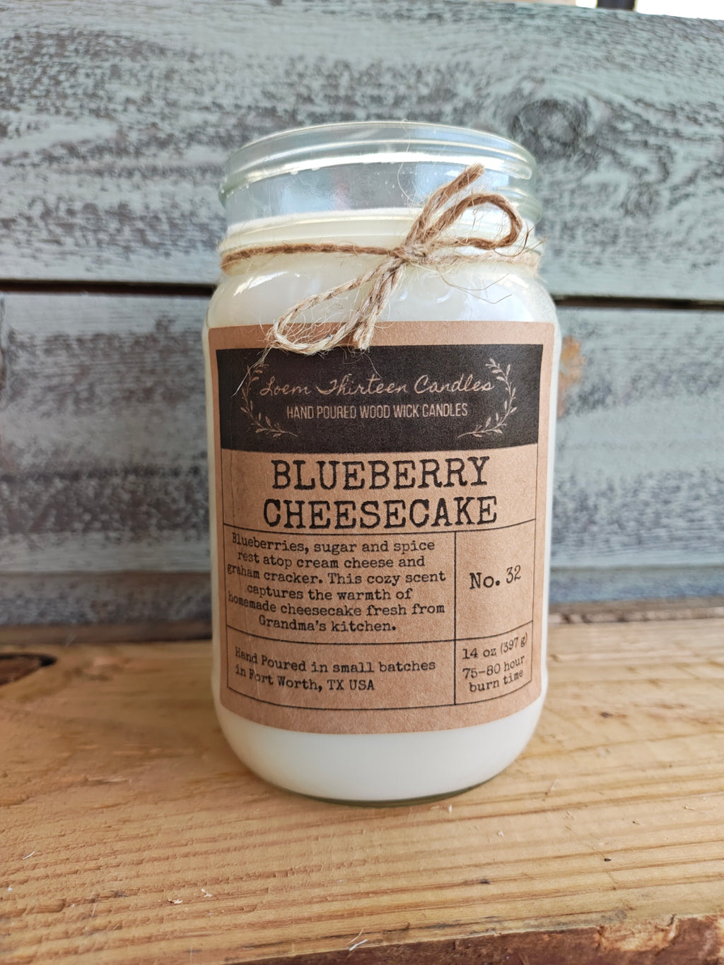 Blueberry Cheesecake – Blueberry, Cream Cheese & Graham Cracker