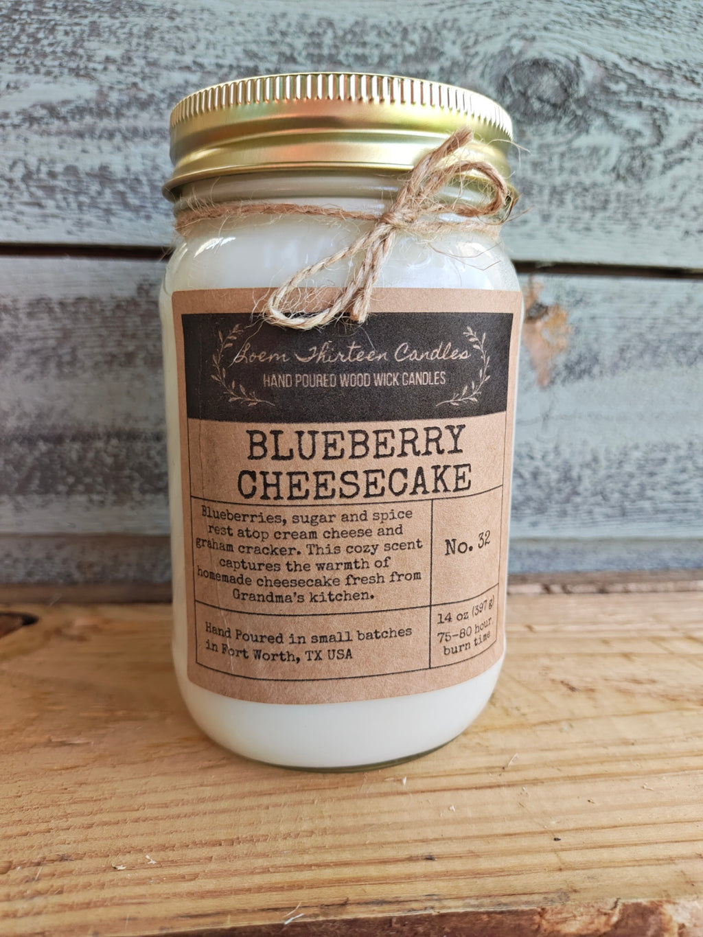 Blueberry Cheesecake – Blueberry, Cream Cheese & Graham Cracker