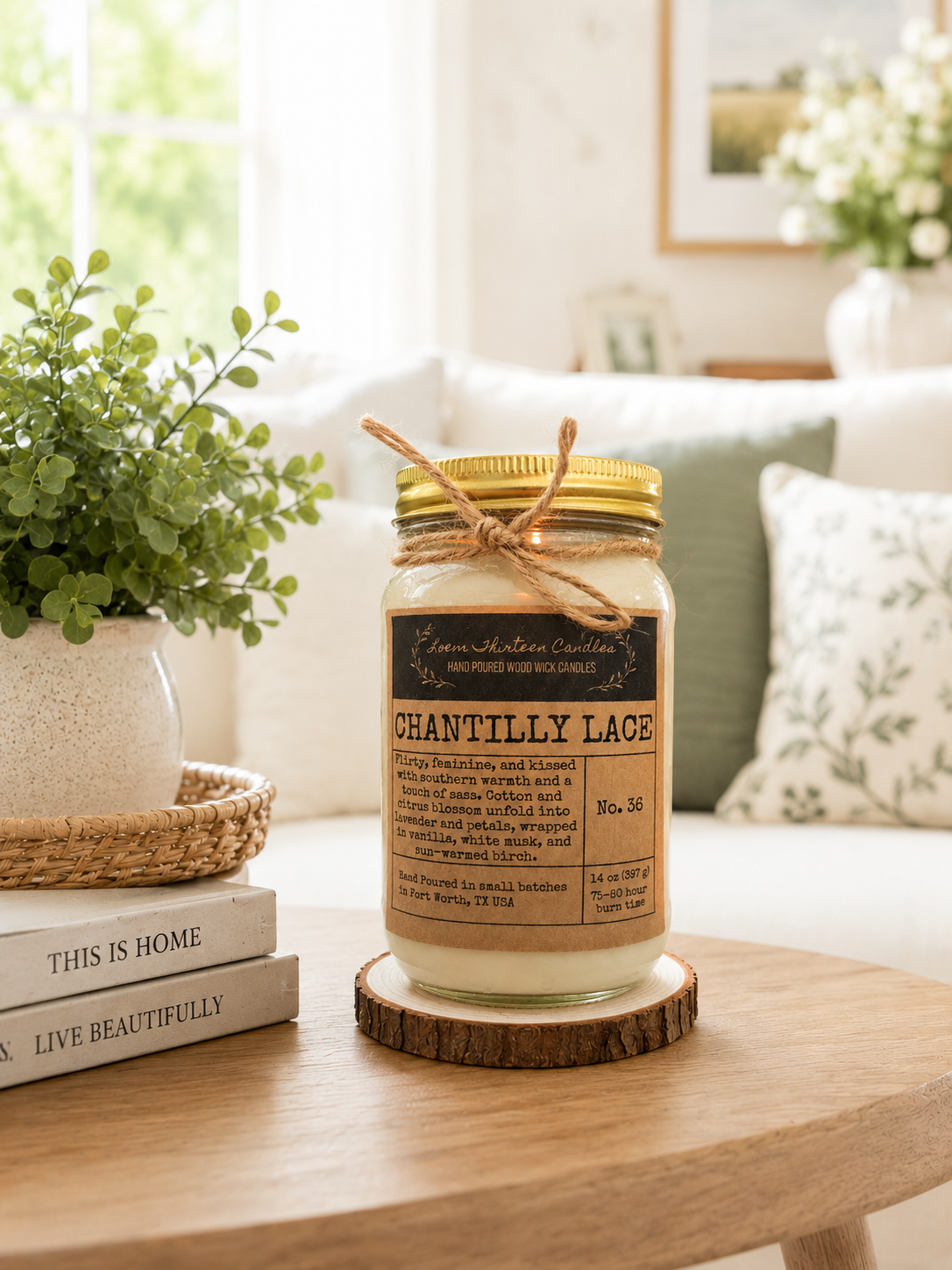 Chantilly Lace – Lavender, Cotton & Vanilla