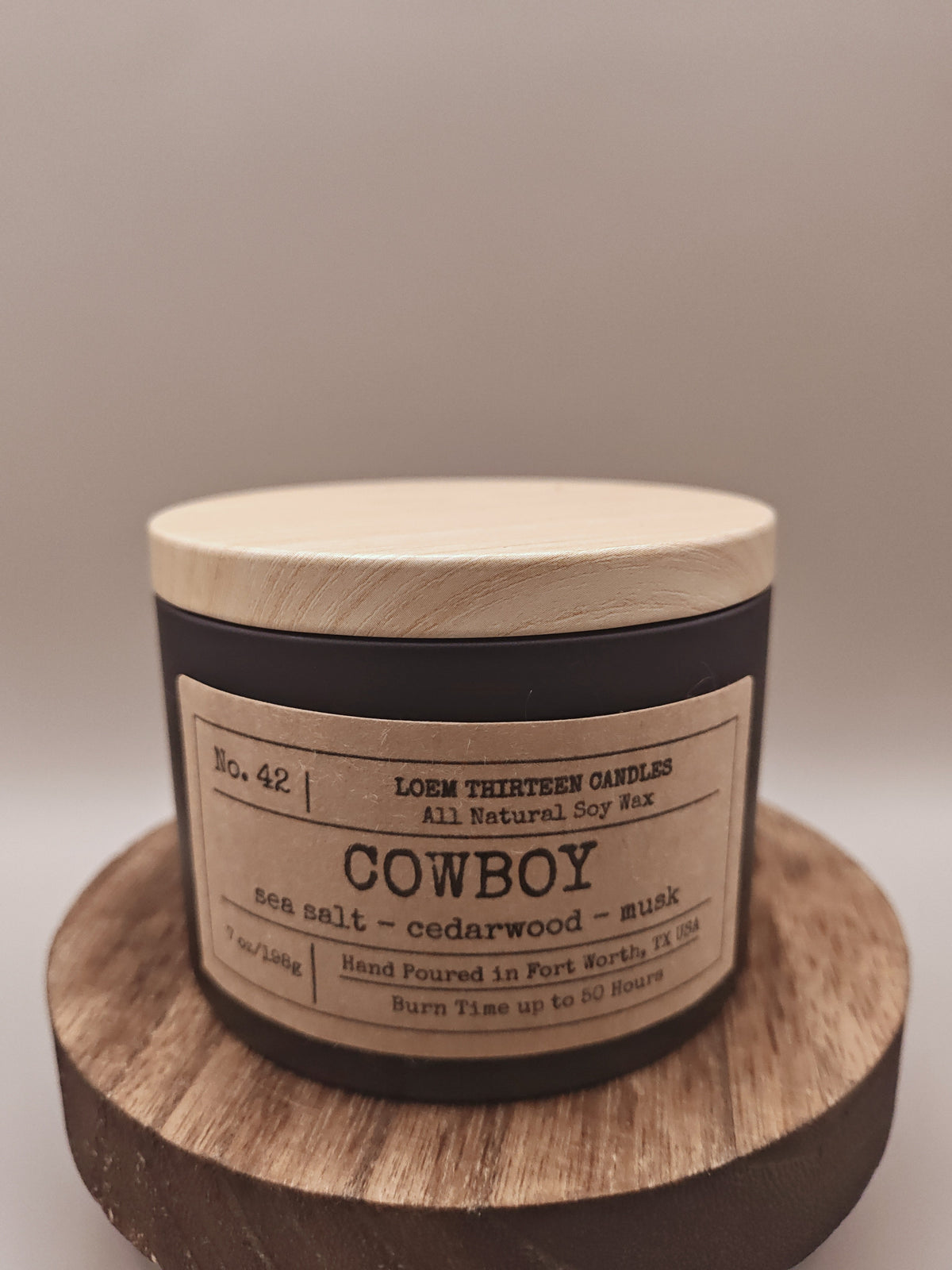 Cowboy – Sea Salt, Cedarwood & Musk