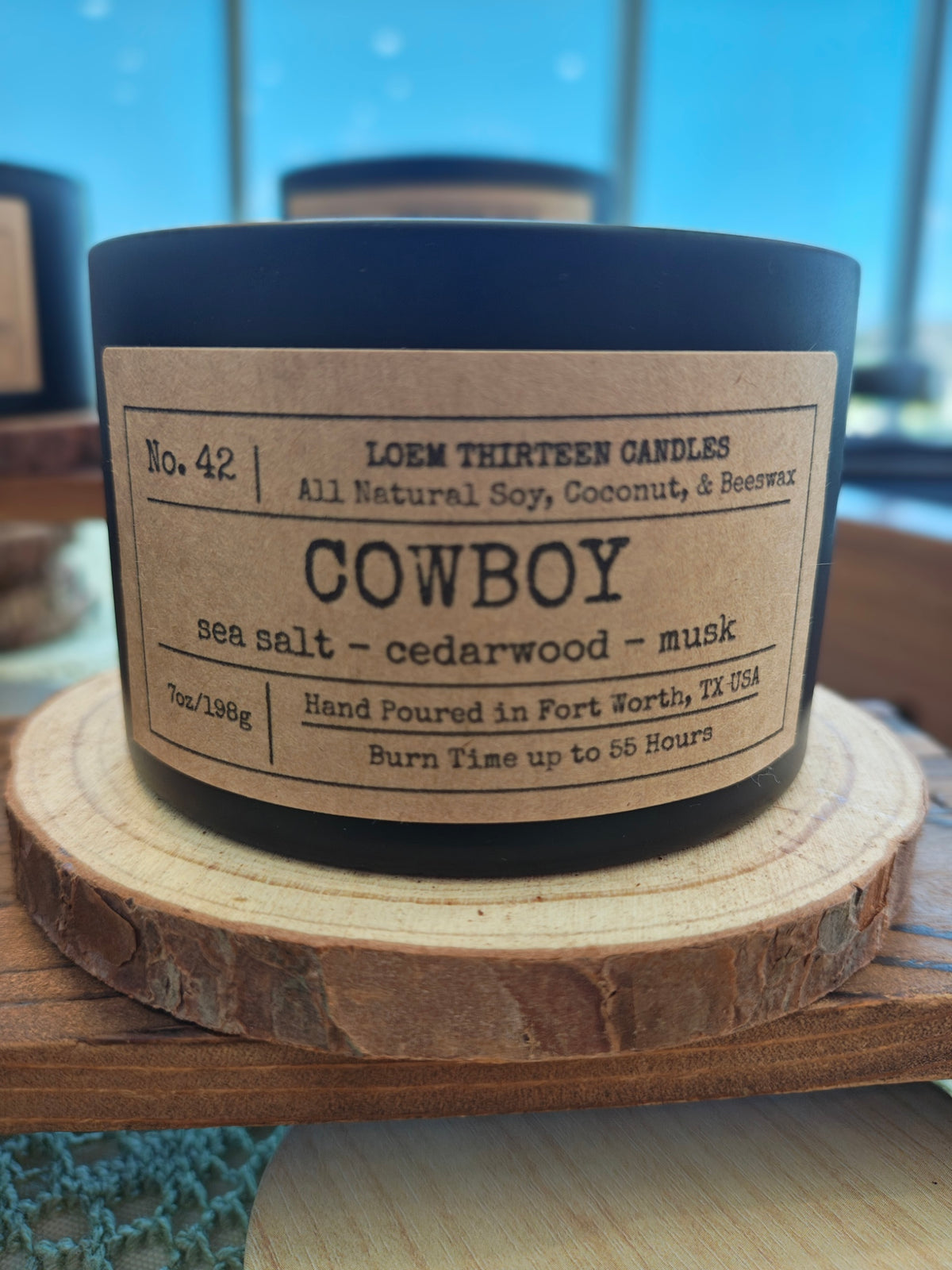 Cowboy – Sea Salt, Cedarwood & Musk