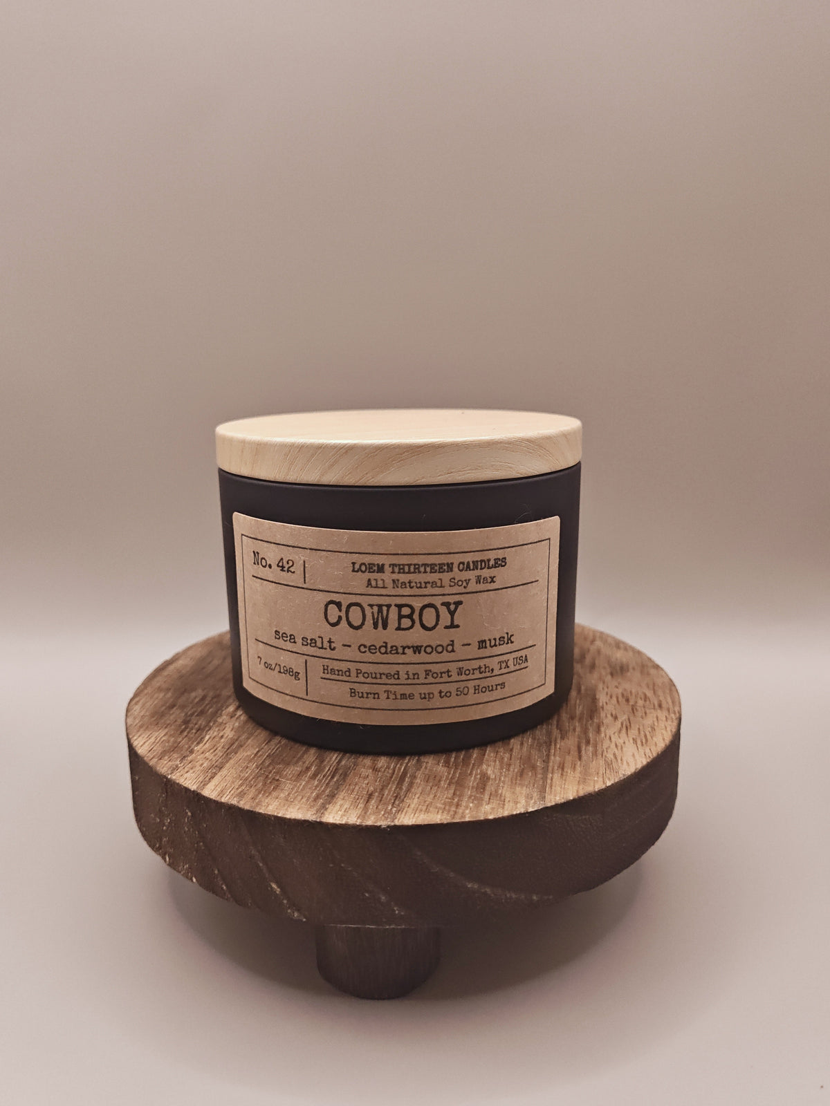 Cowboy – Sea Salt, Cedarwood & Musk