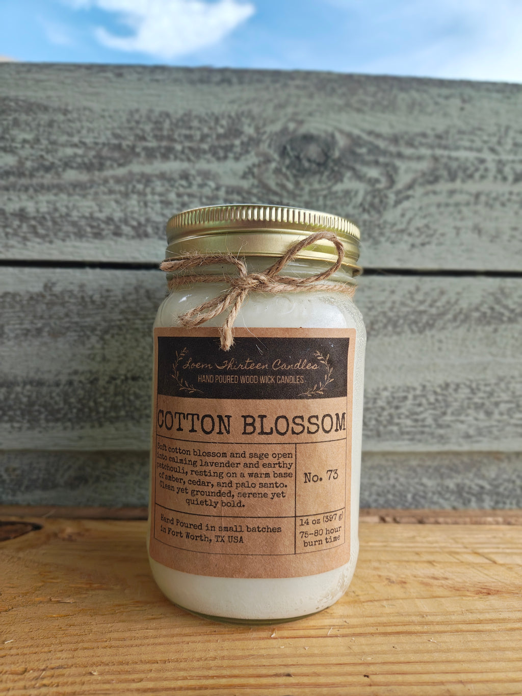 Cotton Blossom – Cotton Blossom, Lavender & Palo Santo