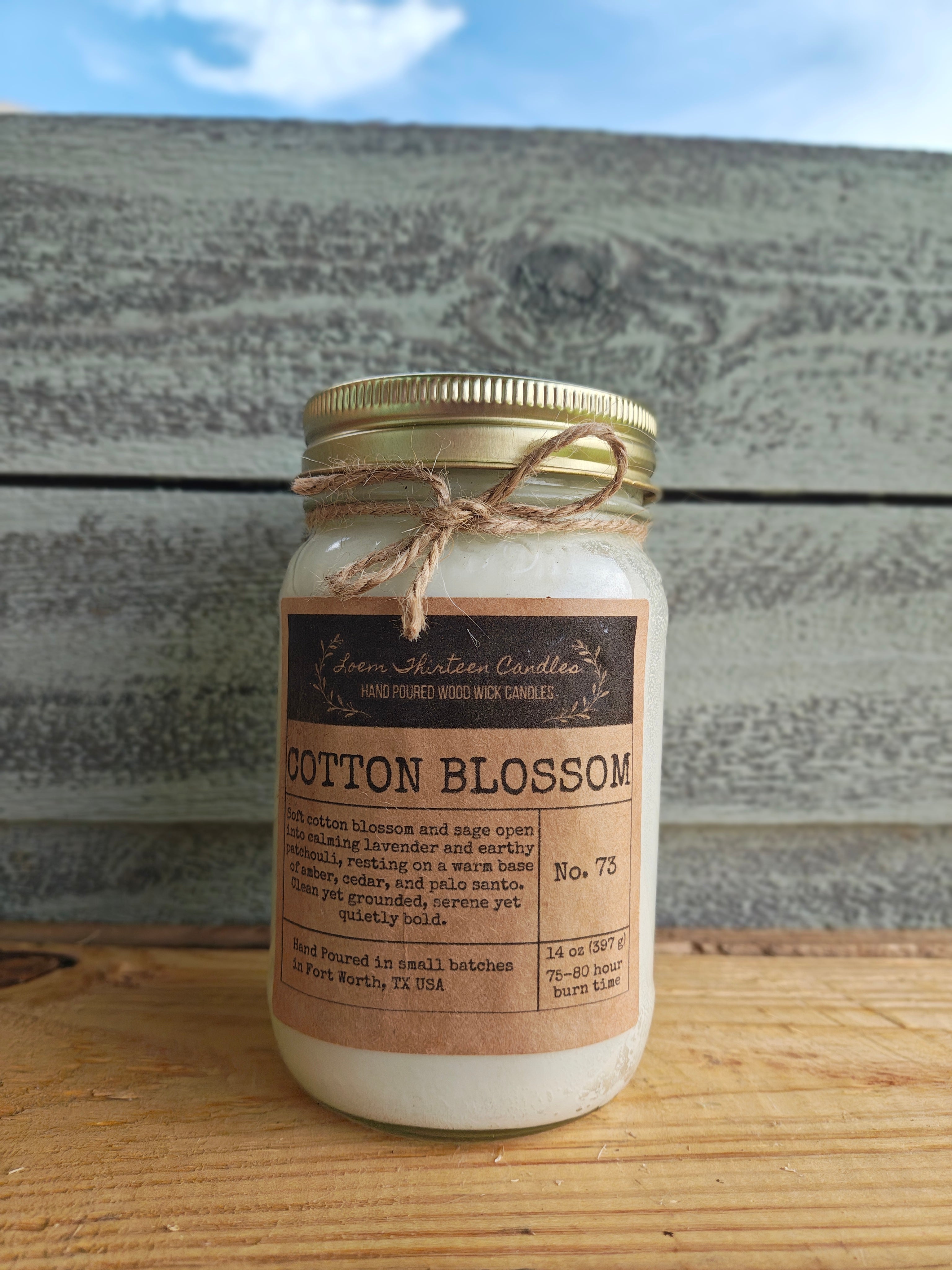 Cotton Blossom – Cotton Blossom, Lavender & Palo Santo