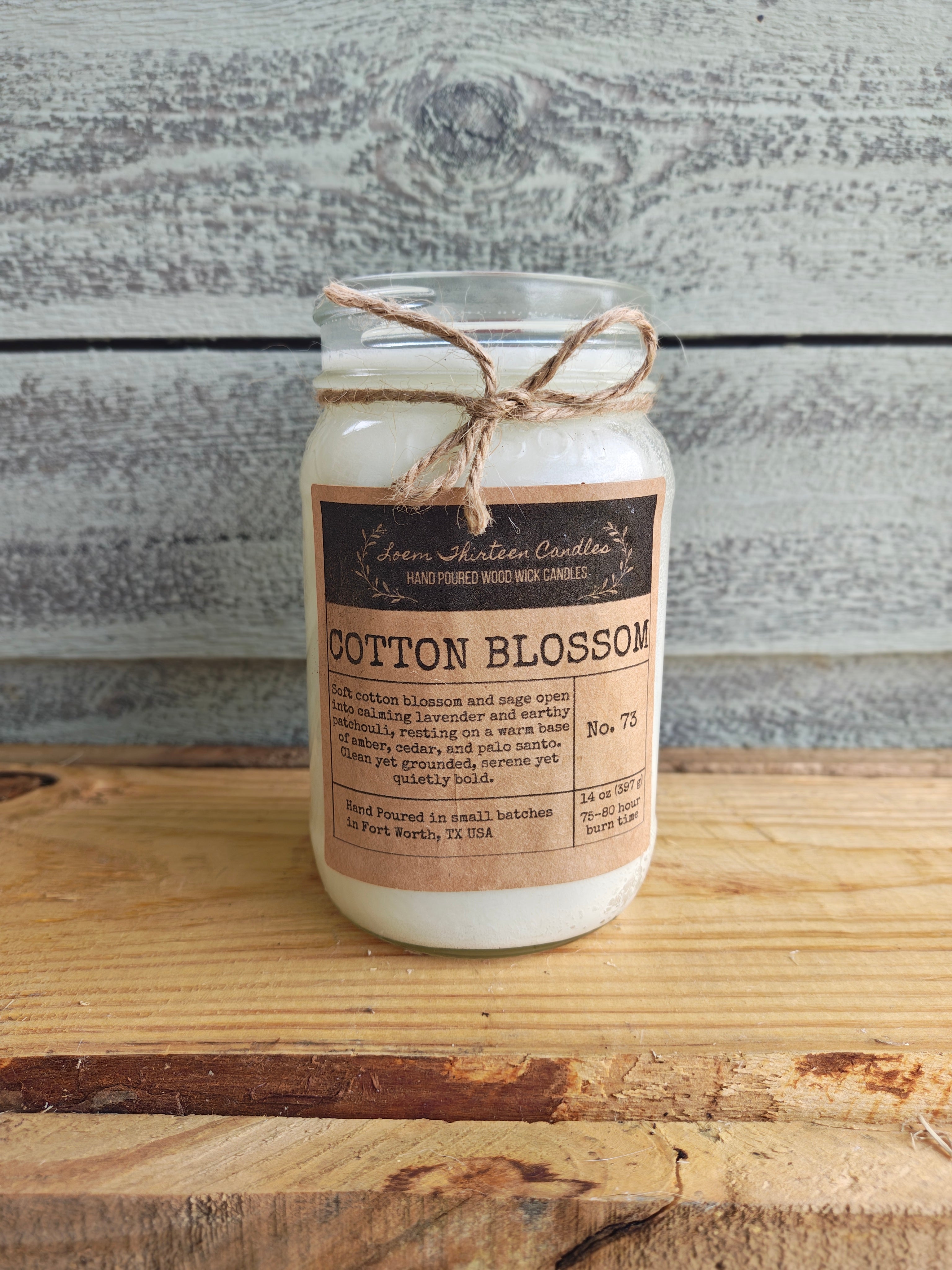 Cotton Blossom – Cotton Blossom, Lavender & Palo Santo
