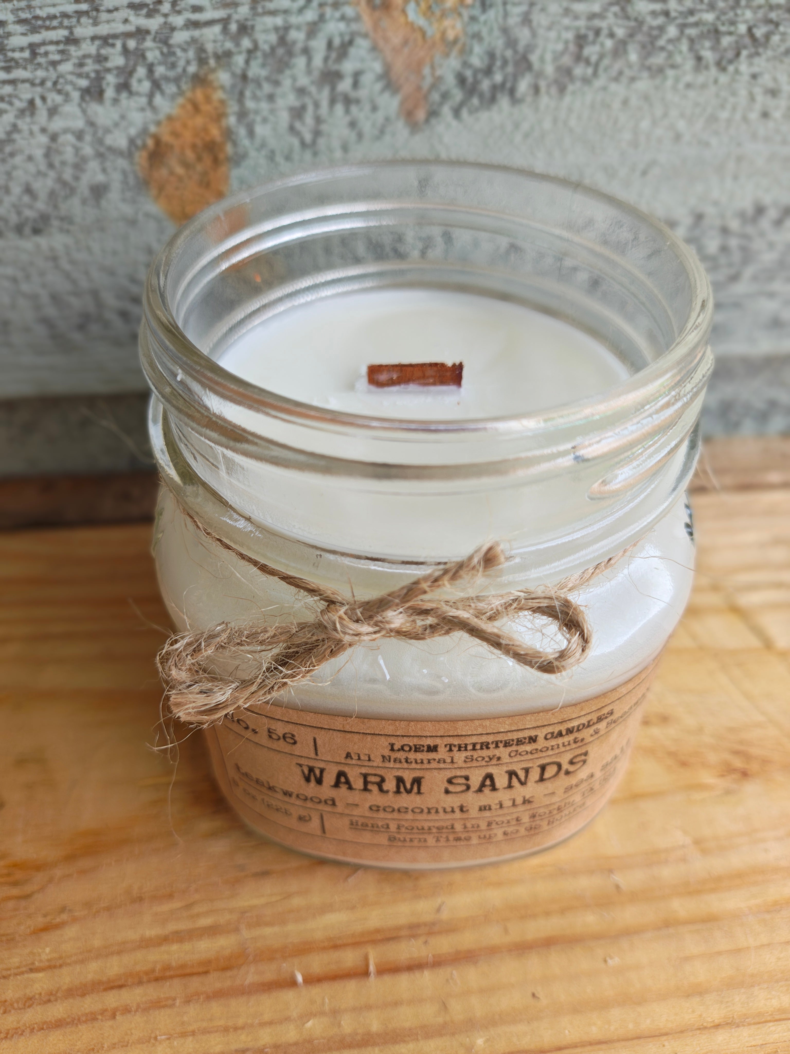 Warm Sands – Teakwood, Coconut Milk & Sea Salt