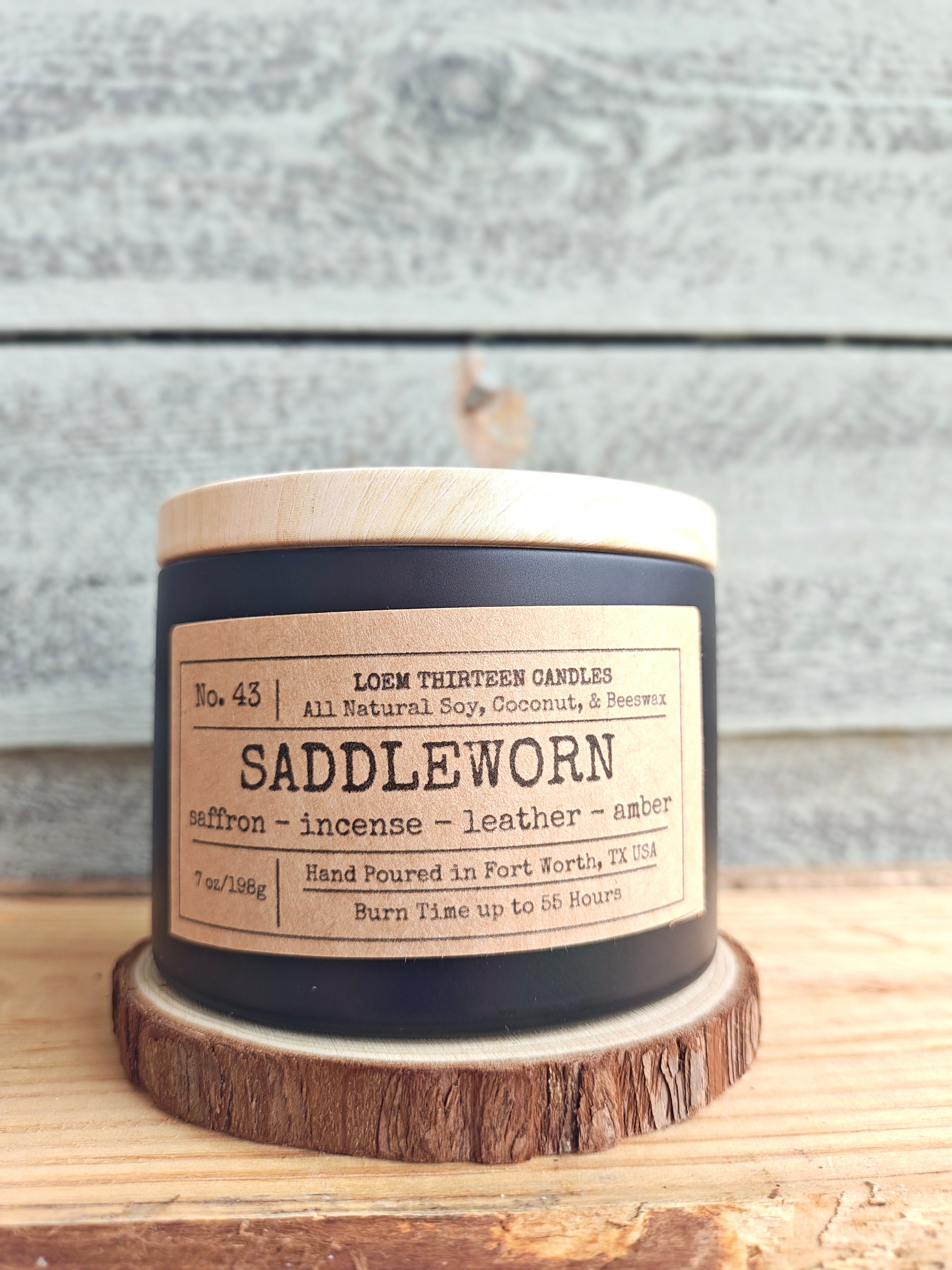 Saddleworn – Saffron, Incense, Leather & Amber