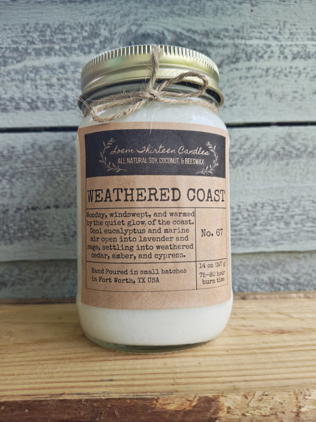 Weathered Coast – Eucalyptus, Marine & Cedar