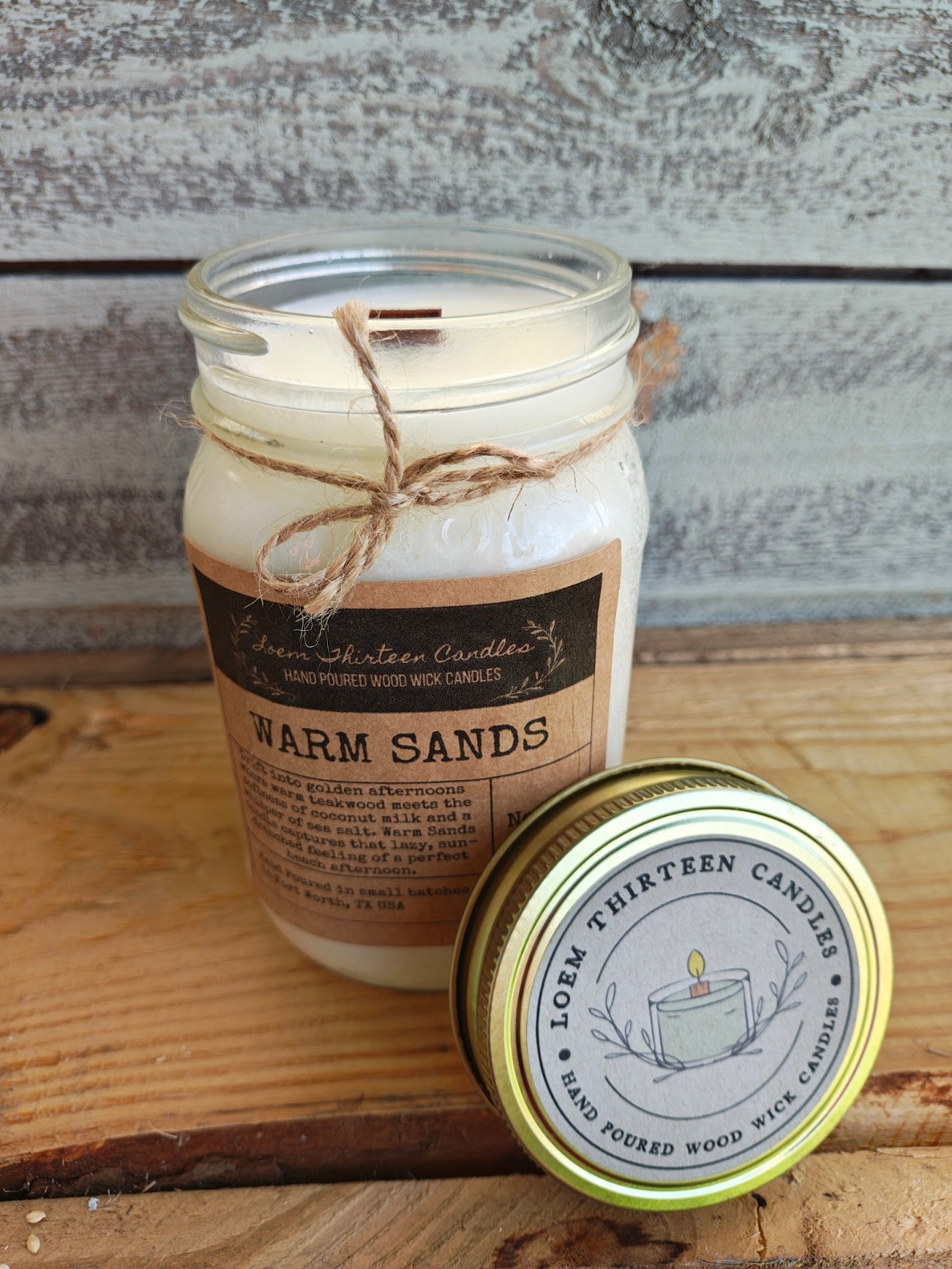 Warm Sands – Teakwood, Coconut Milk & Sea Salt